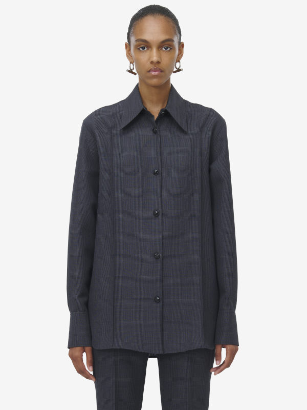 ALEXANDER MCQUEEN - Prince of Wales Shirt - Item 818339QJAEO1135